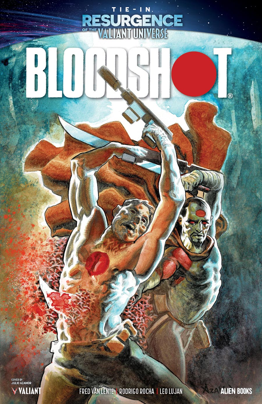 Resurgence Of The Valiant Universe Bloodshot #1 (One Shot) Cover B Variant Julio Azamor Cover