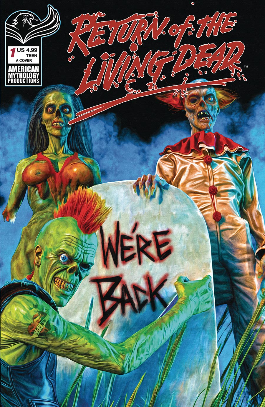 Return Of The Living Dead #1 Cover A Regular Mark Spears Painted Cover