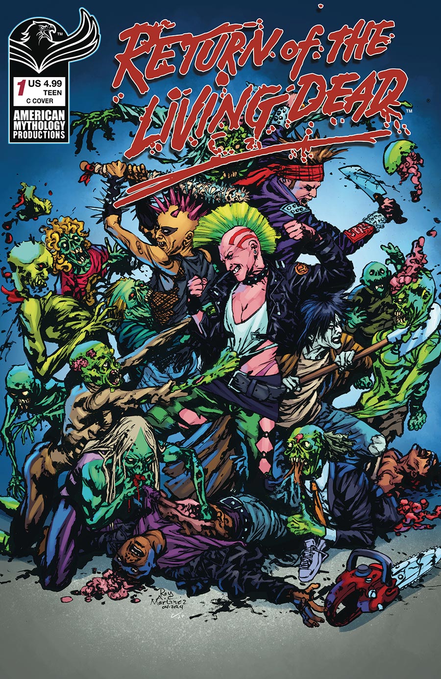 Return Of The Living Dead #1 Cover C Variant Roy Alan Martinez Cover