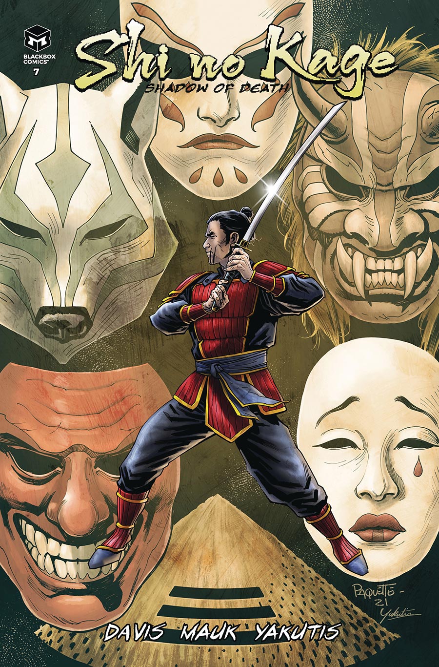 Shi No Kage Shadow Of Death Deluxe Edition #7 Cover A Regular Yanick Paquette Cover