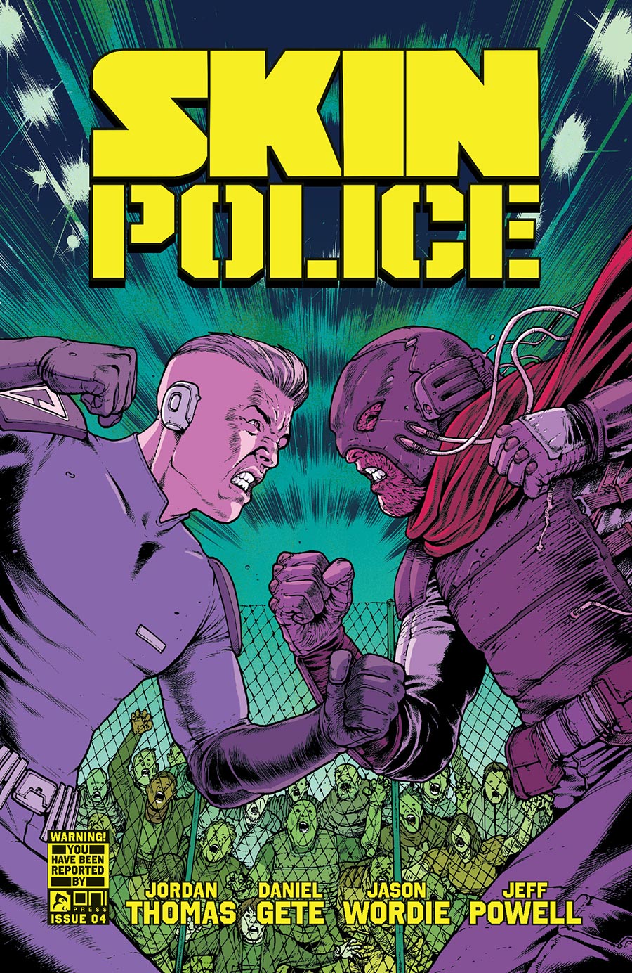 Skin Police #4 Cover A Regular Daniel Gete & Jason Wordie Cover