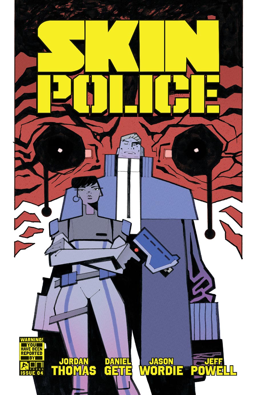 Skin Police #4 Cover B Variant Joe Palmer Cover