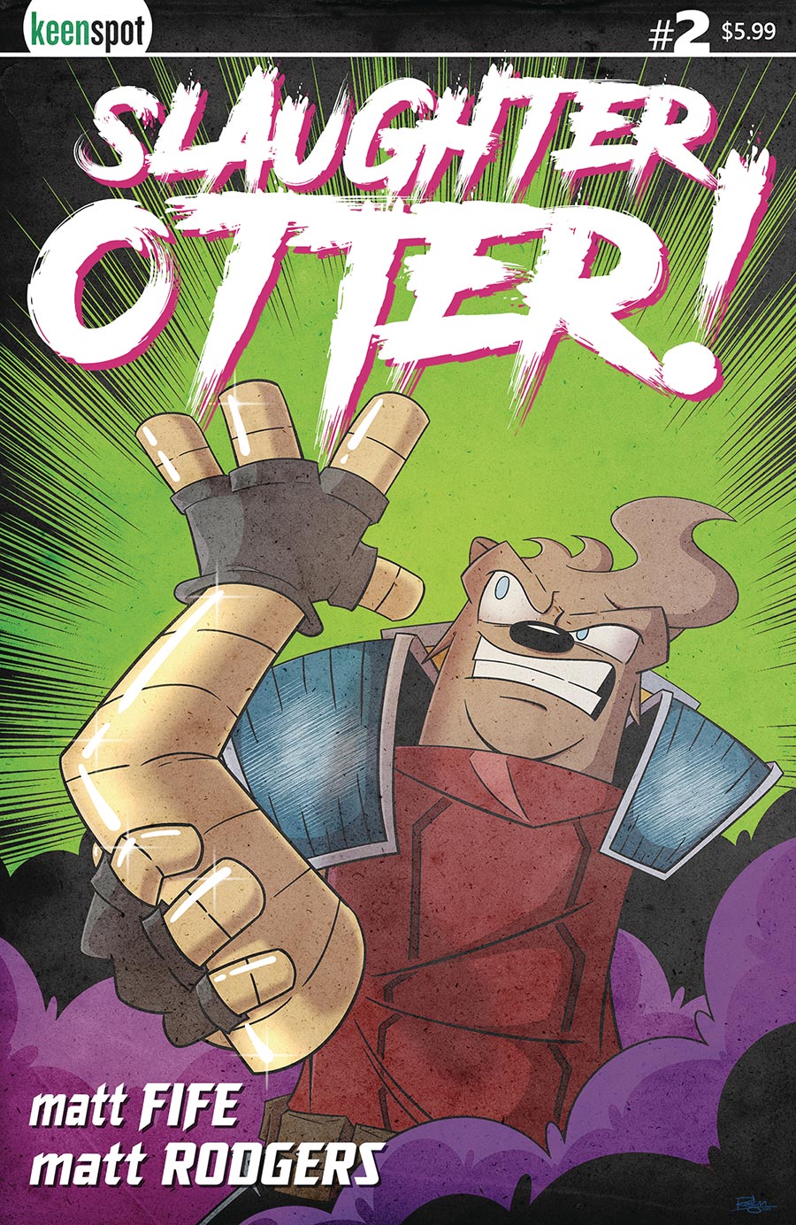 Slaughter Otter #2 Cover A Regular Matt Rodgers Cover