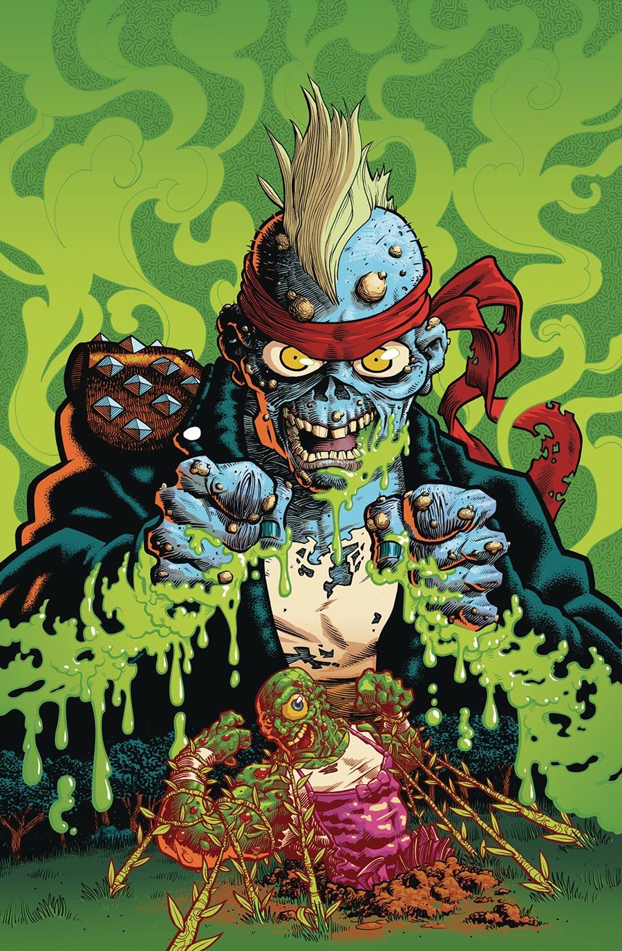 Toxic Avenger Vol 2 #4 Cover C Variant J Gonzo Variant Cover