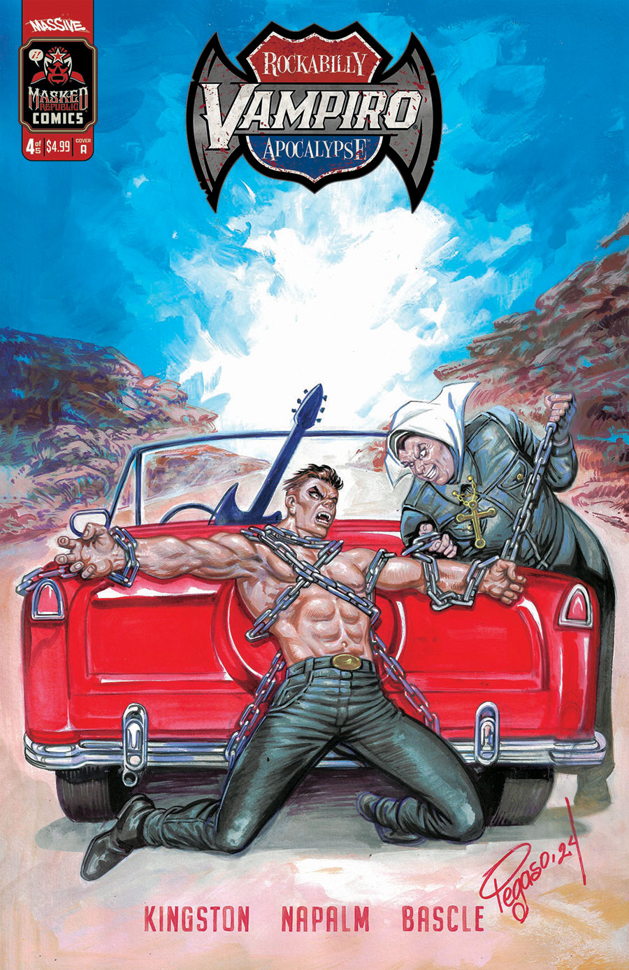 Vampiro Rockabilly Apocalypse #4 Cover A Regular Pegaso Cover