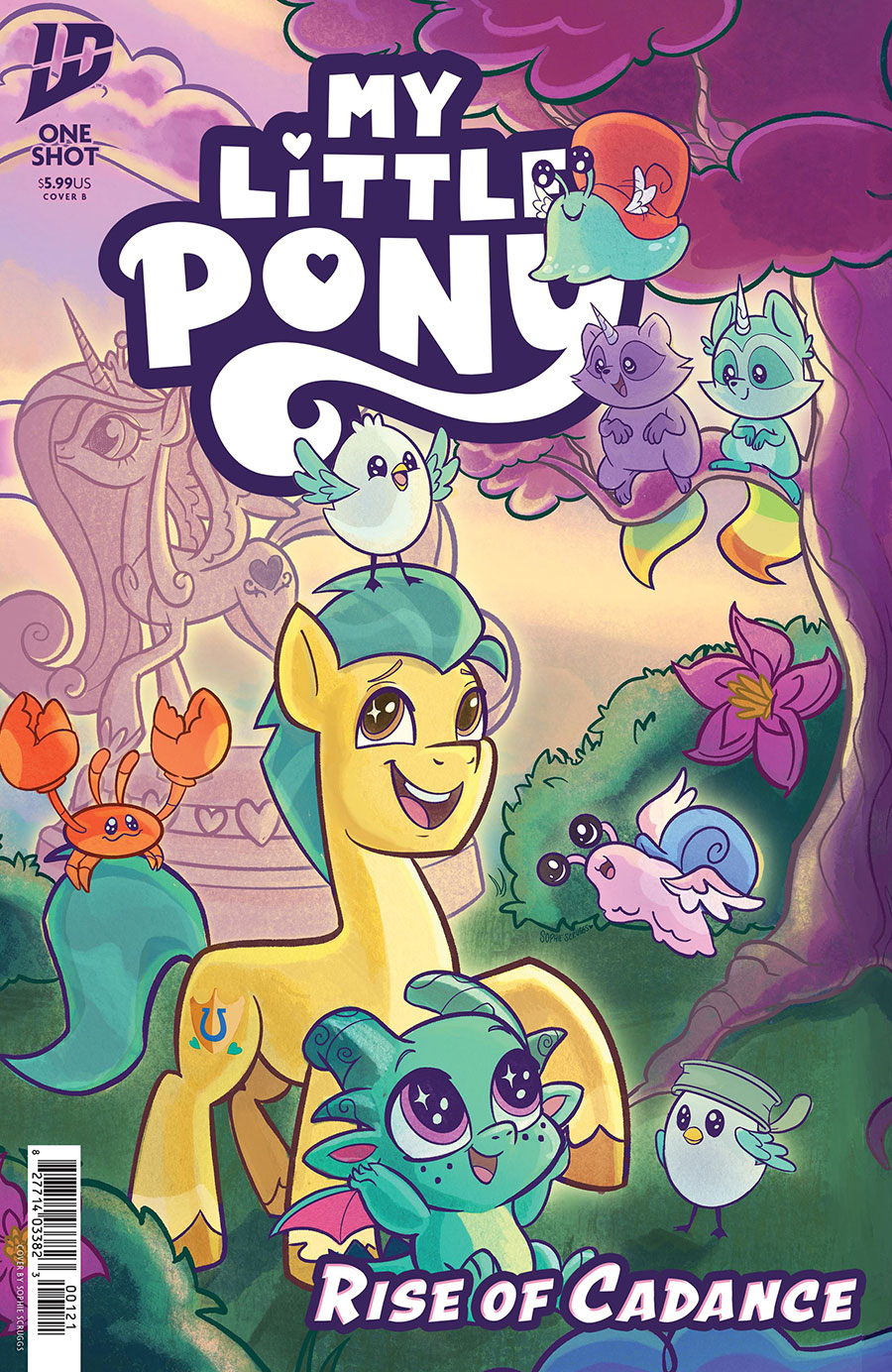 My Little Pony Rise Of Cadance #1 (One Shot) Cover B Variant Sophie Scruggs Cover