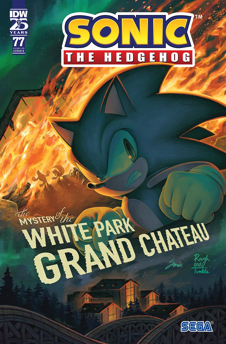 Sonic The Hedgehog Vol 3 #77 Cover B Variant Natalie Haines Cover