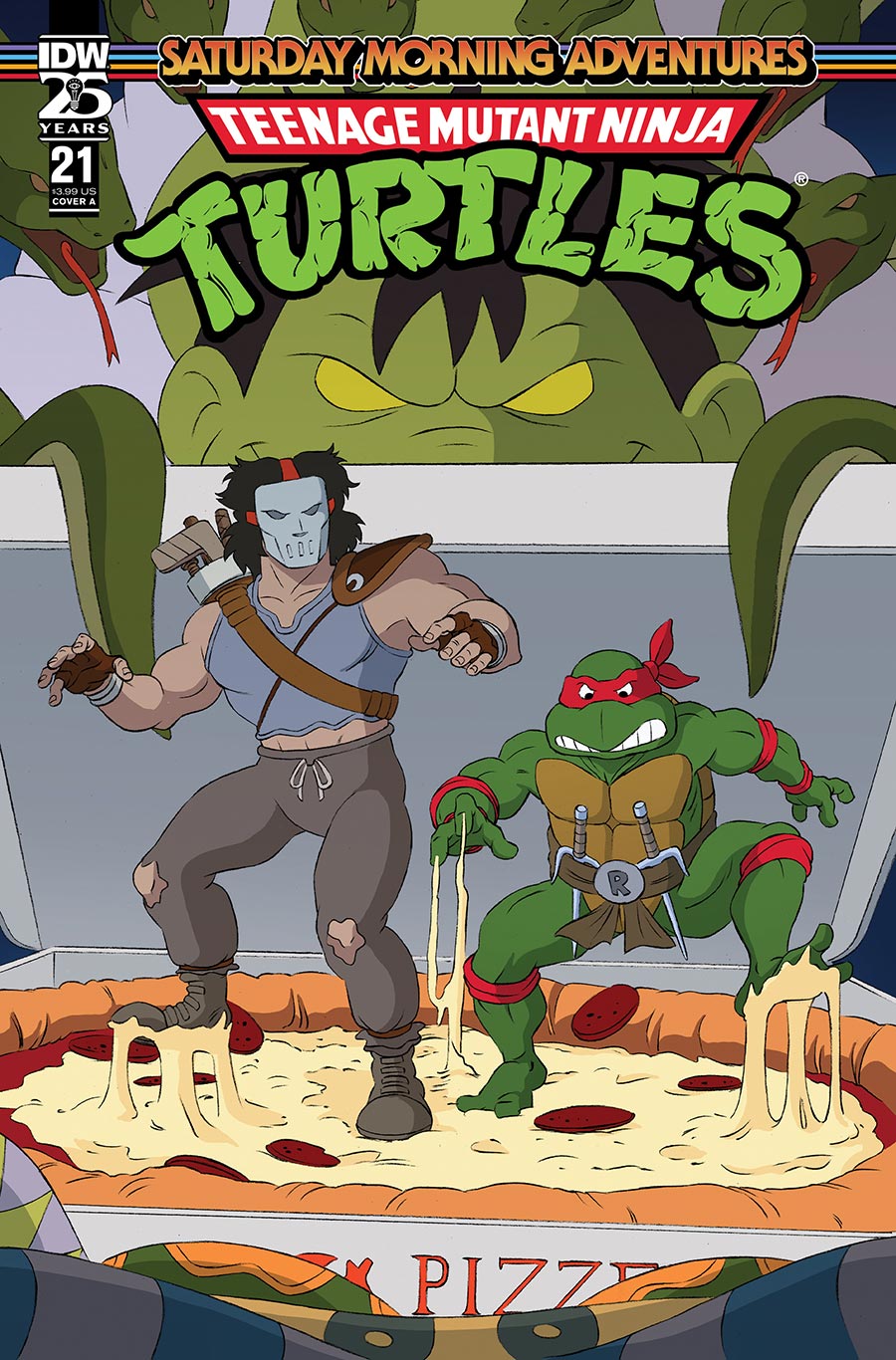 Teenage Mutant Ninja Turtles Saturday Morning Adventures Continued #21 Cover A Regular Dan Schoening Cover