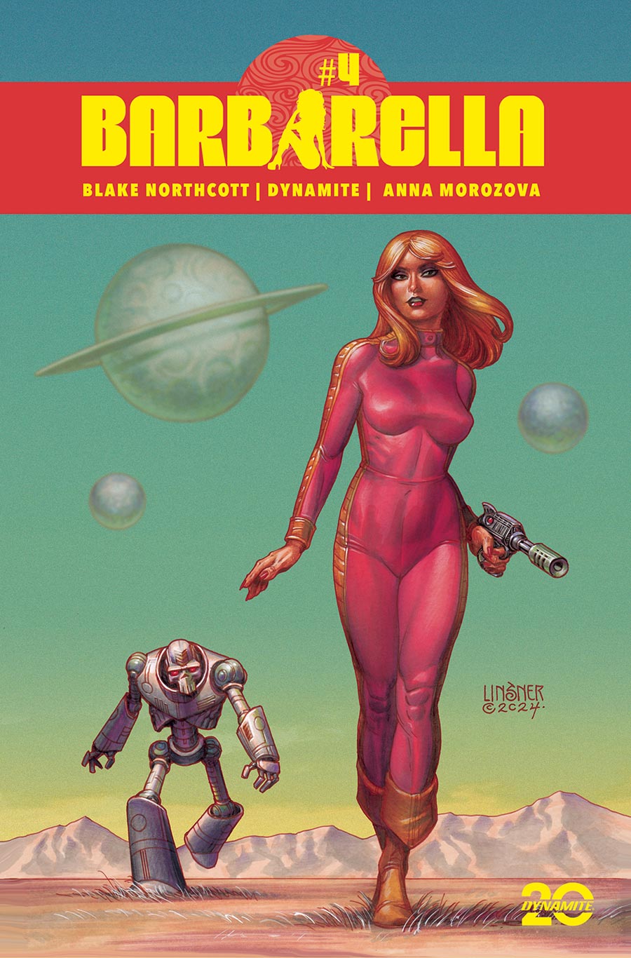 Barbarella Vol 3 #4 Cover A Regular Joseph Michael Linsner Cover