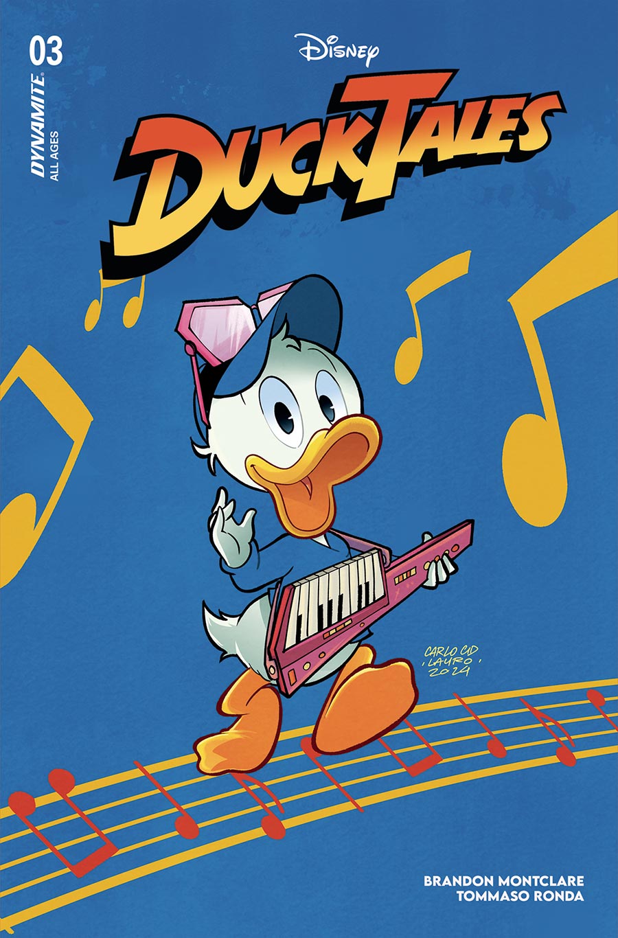 Ducktales Vol 5 #3 Cover C Variant Carlo Lauro Cover