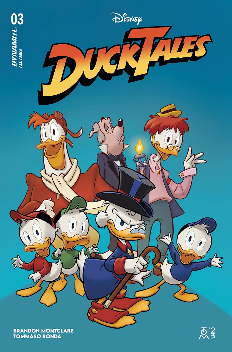 Ducktales Vol 5 #3 Cover E Variant Tommaso Ronda Cover