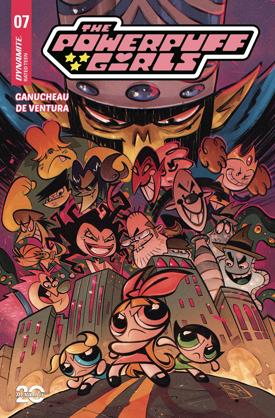 Powerpuff Girls Vol 4 #7 Cover B Variant Alessandro Ranaldi Cover