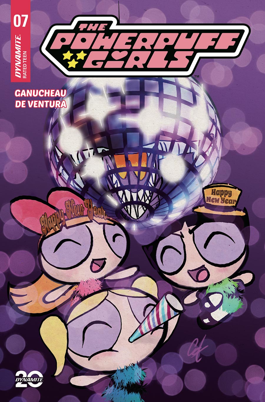 Powerpuff Girls Vol 4 #7 Cover C Variant Cat Staggs Cover