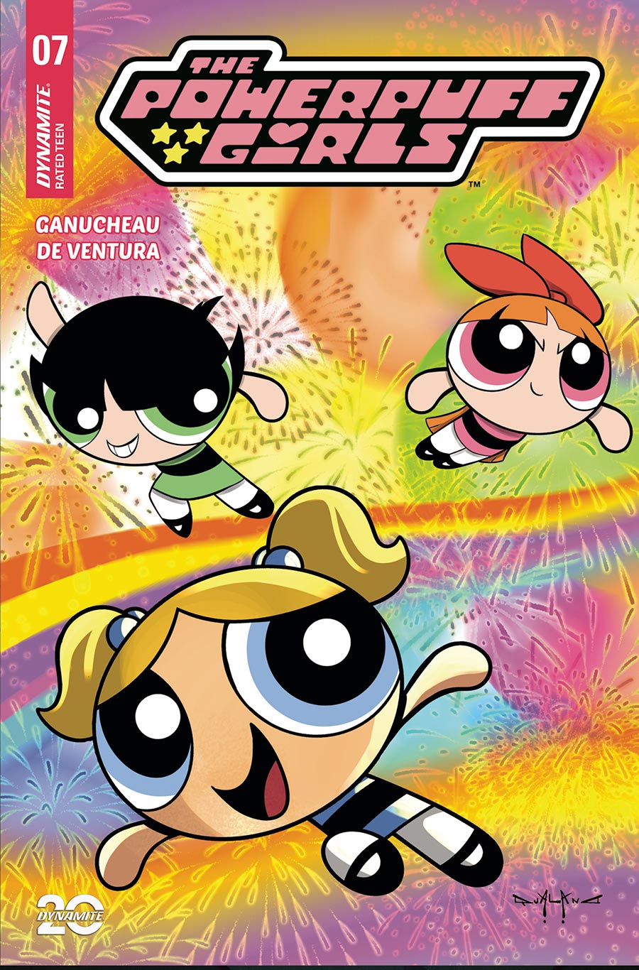 Powerpuff Girls Vol 4 #7 Cover D Variant Pasquale Qualano Cover