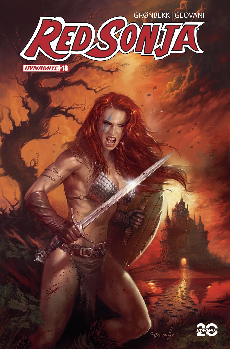 Red Sonja Vol 10 #18 Cover A Regular Lucio Parrillo Cover