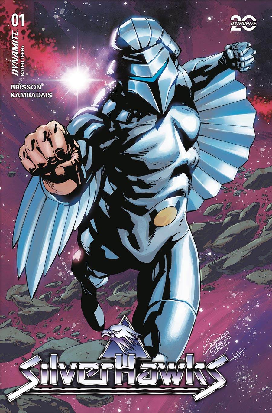 SilverHawks Vol 2 #1 Cover D Variant Geraldo Borges Cover