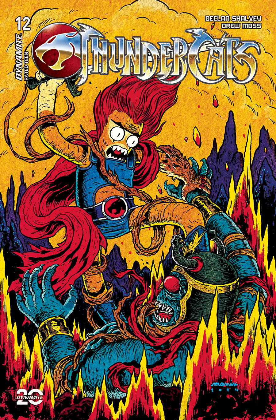 Thundercats Vol 3 #12 Cover E Variant Manix Cover