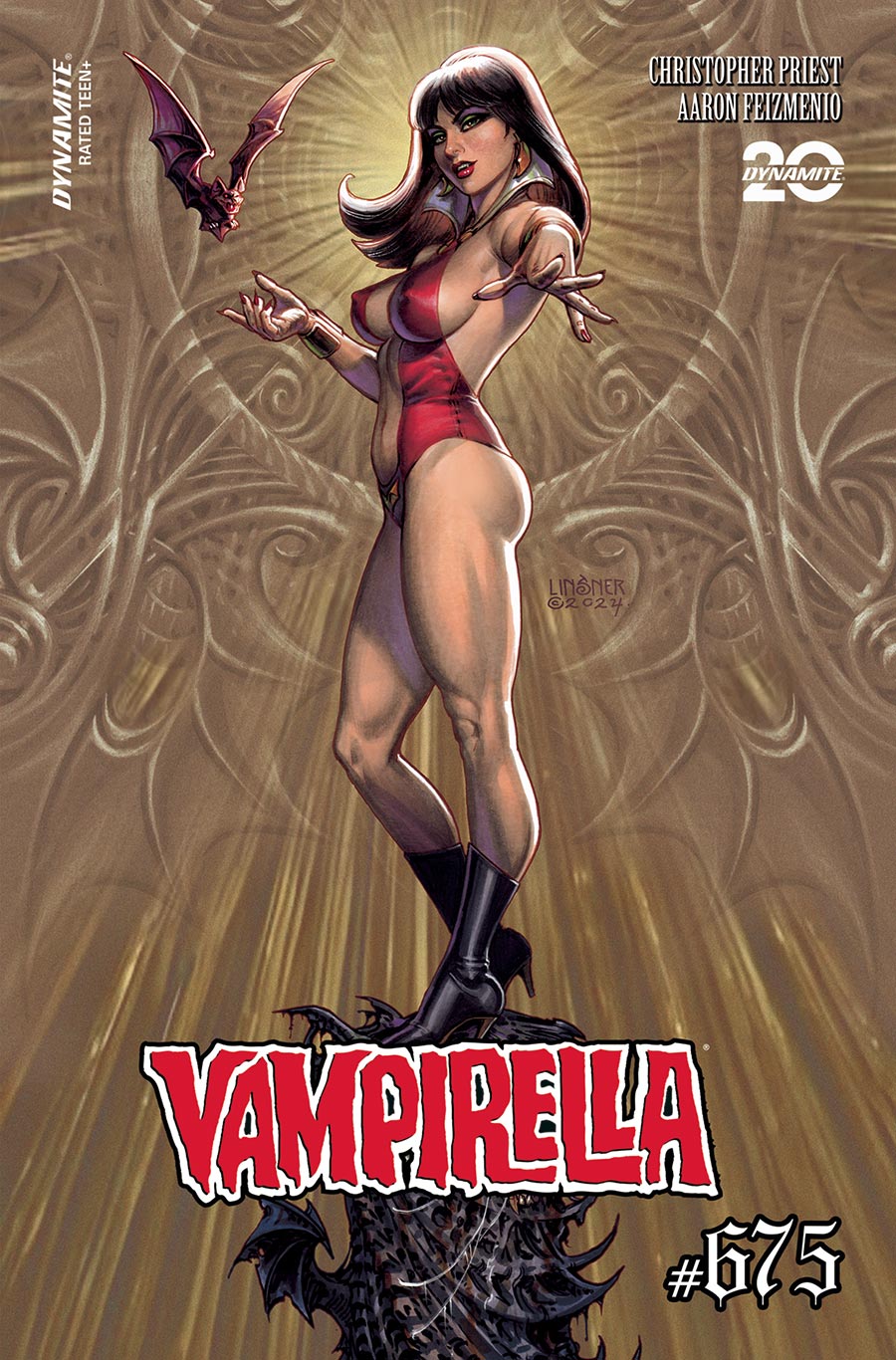 Vampirella Vol 8 #675 Cover C Variant Joseph Michael Linsner Cover