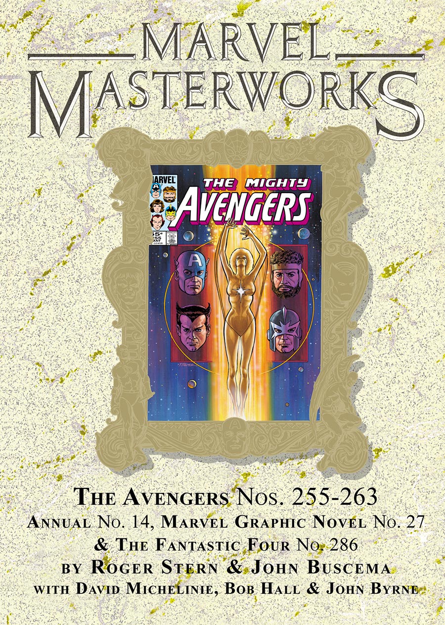 Marvel Masterworks Avengers Vol 25 HC Variant Dust Jacket