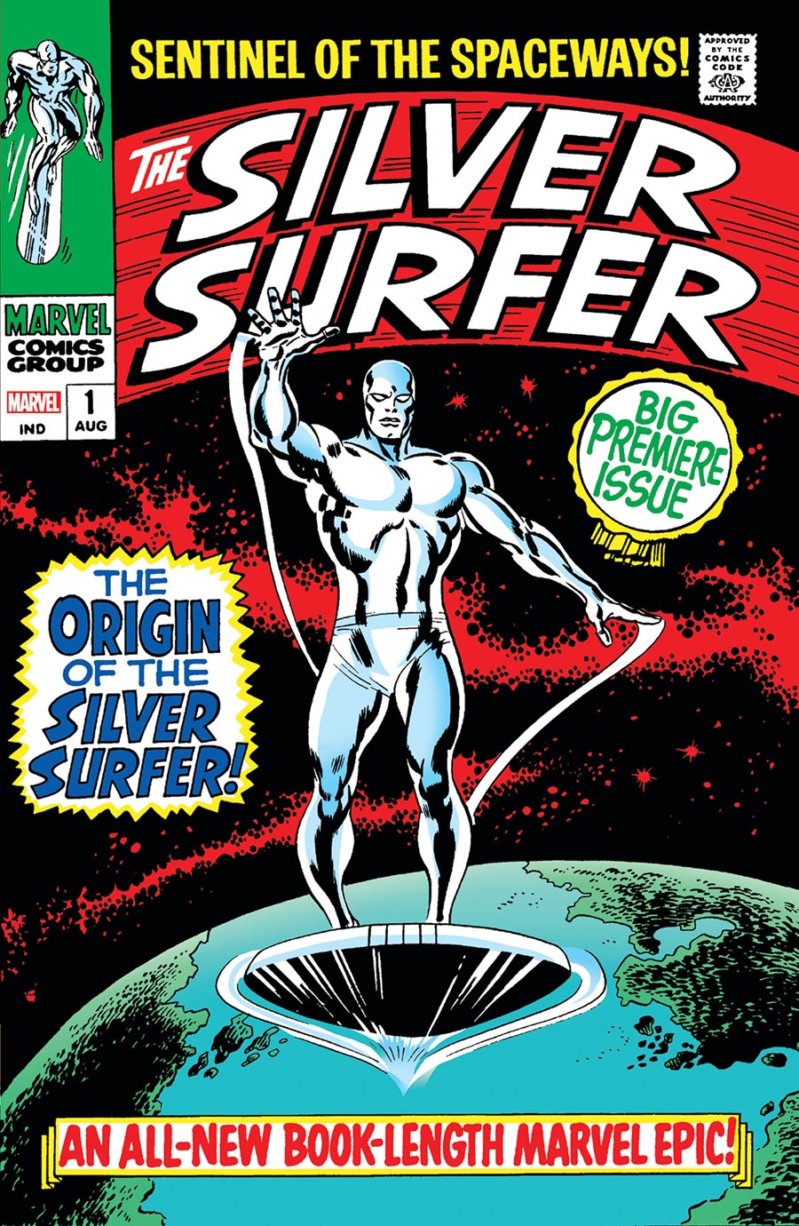 Silver Surfer Omnibus Vol 1 HC Book Market John Buscema First Issue Cover New Printing (2025)