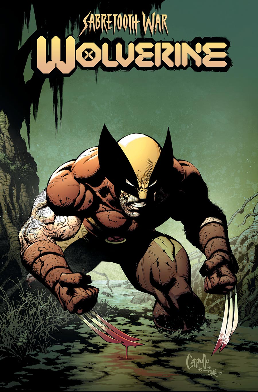 Wolverine Sabretooth War Omnibus HC Direct Market Greg Capullo Variant Cover