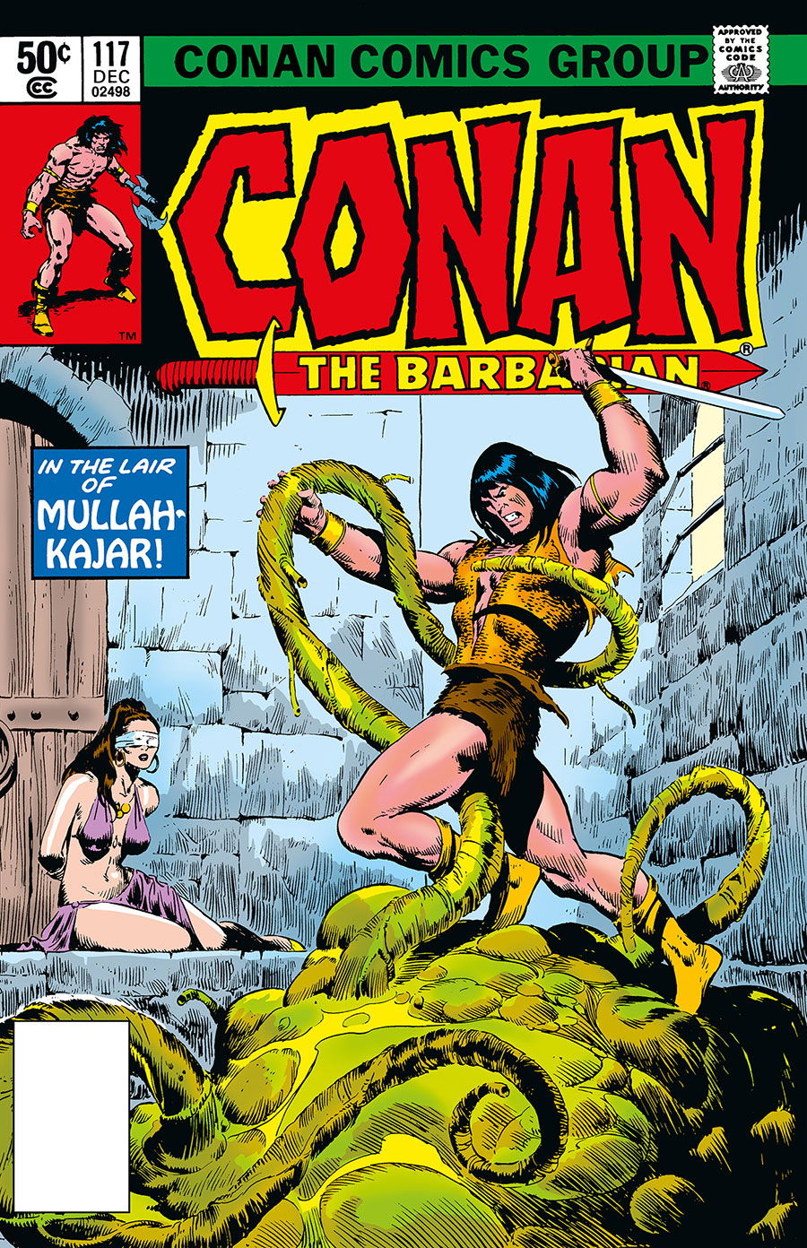 Conan The Barbarian The Original Comics Omnibus Vol 5 HC Direct Market John Buscema Variant Cover