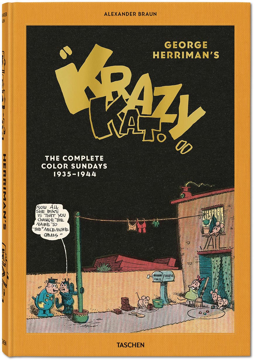 George Herrimans Krazy Kat Complete Color Sundays 1935-1944 HC New Printing