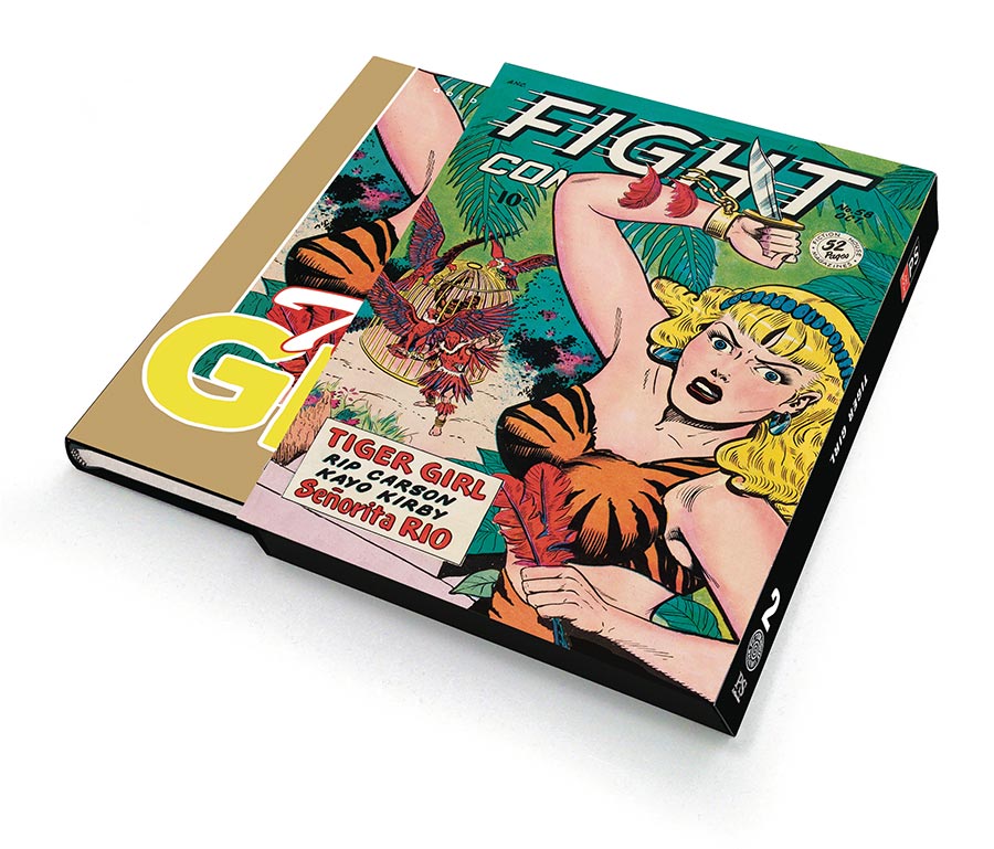 Golden Age Classics Fight Comics Featuring Tiger Girl Vol 2 HC Slipcase Edition