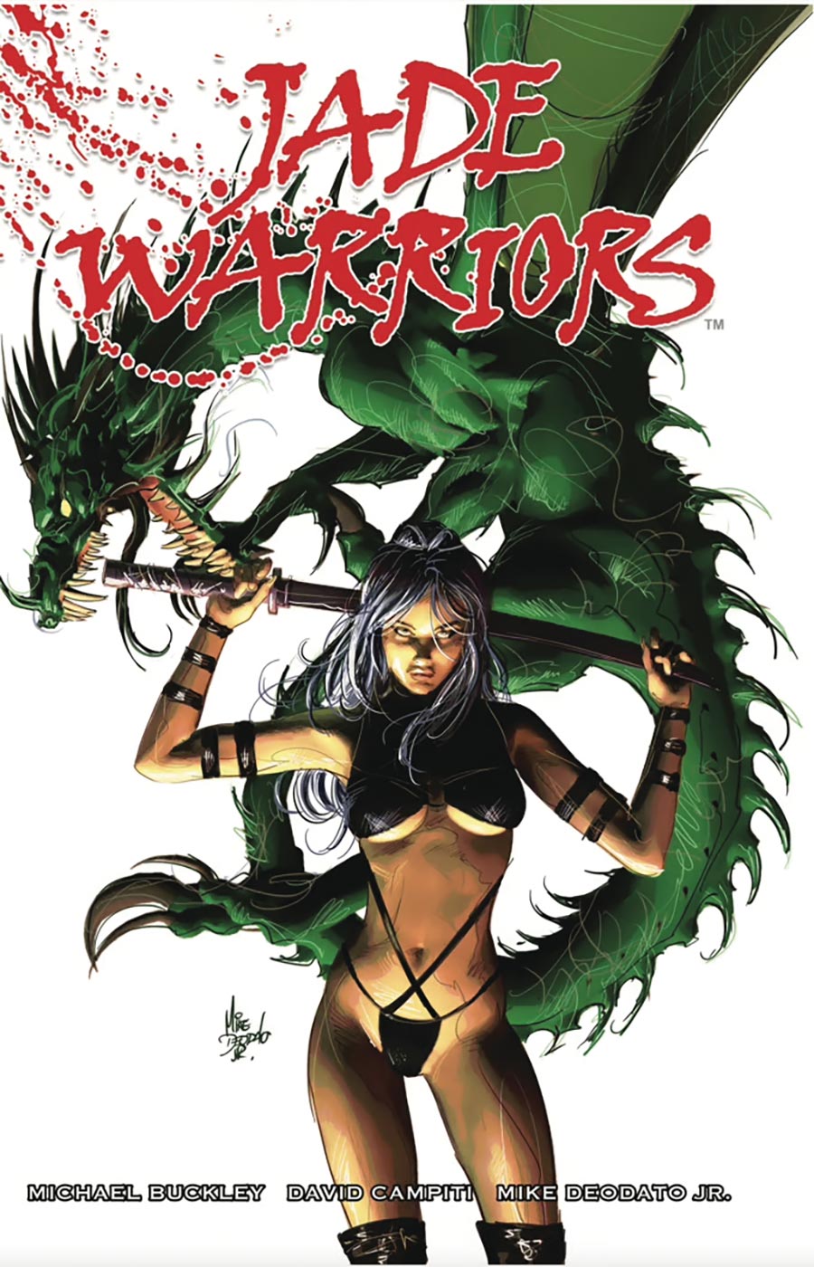 Jade Warriors HC Standard Edition Mike Deodato Jr Cover