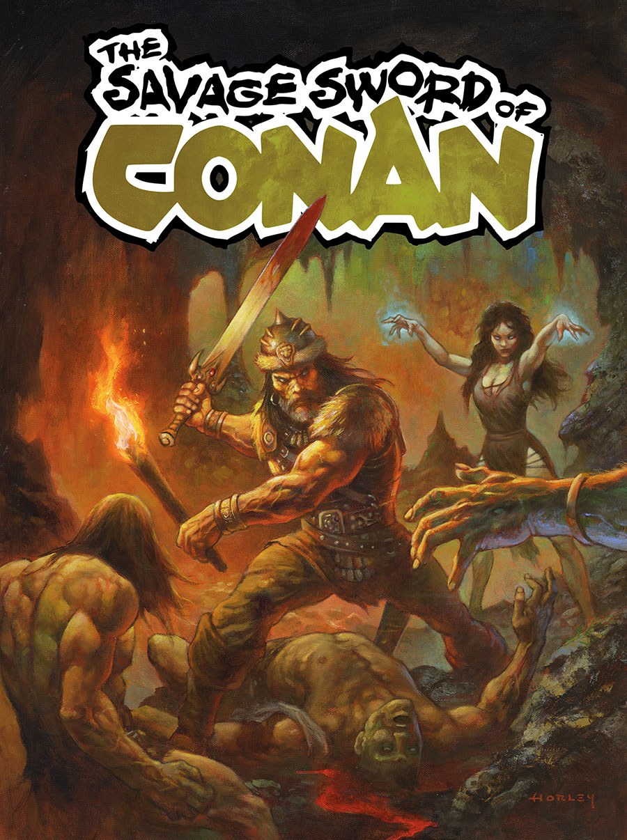 Savage Sword Of Conan (2024) Vol 2 TP Book Market Alex Horley Cover