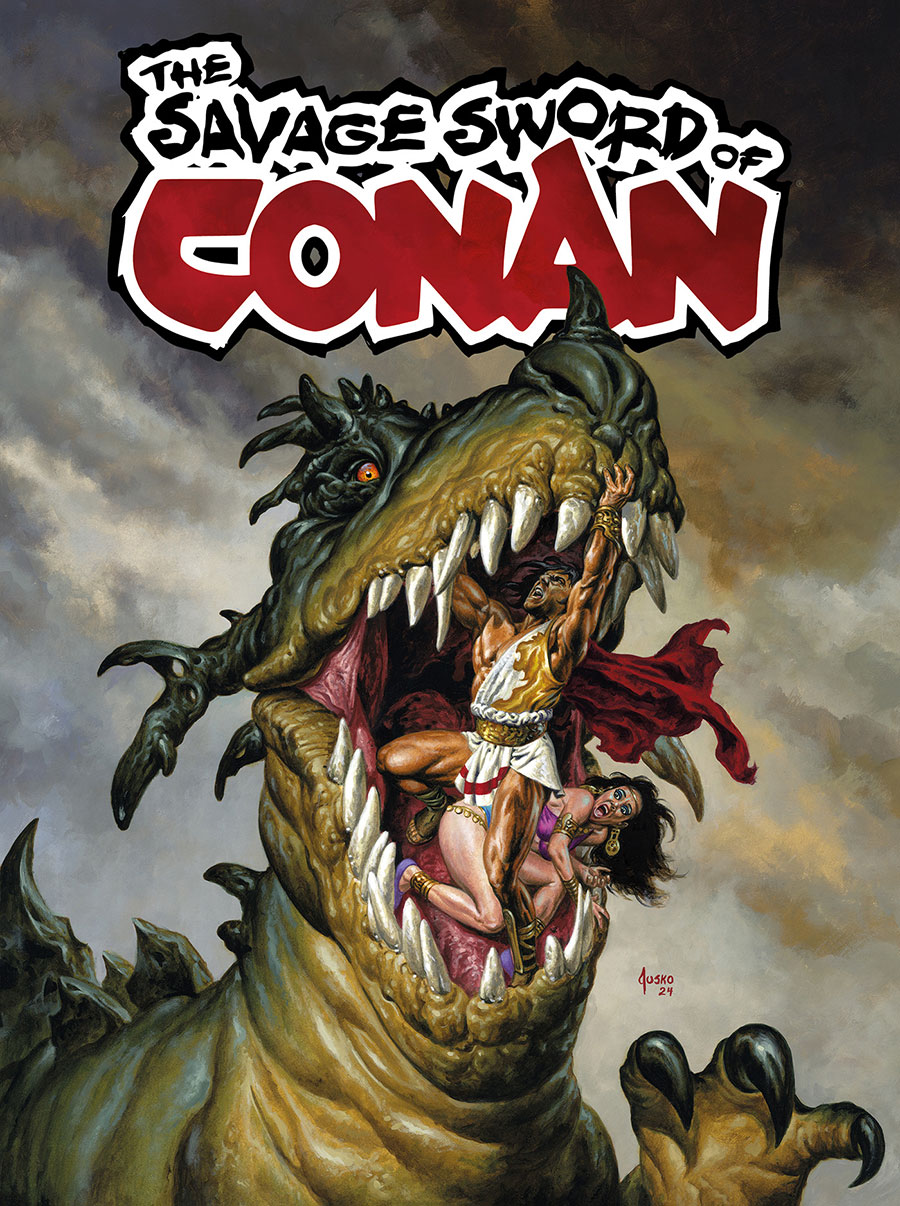 Savage Sword Of Conan (2024) Vol 2 TP Direct Market Joe Jusko Variant Cover