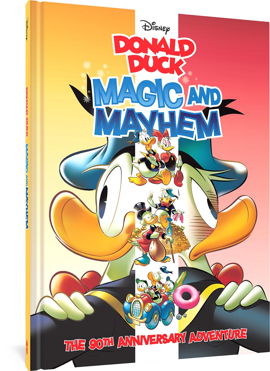 Walt Disneys Donald Duck Magic And Mayhem The 90th Anniversary Adventure HC