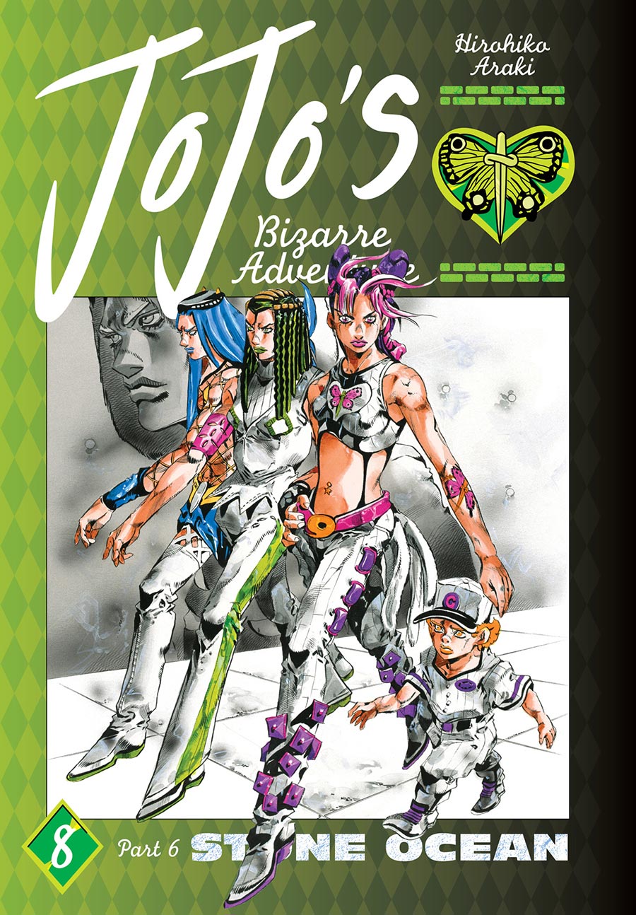 JoJos Bizarre Adventure Part 6 Stone Ocean Vol 8 HC