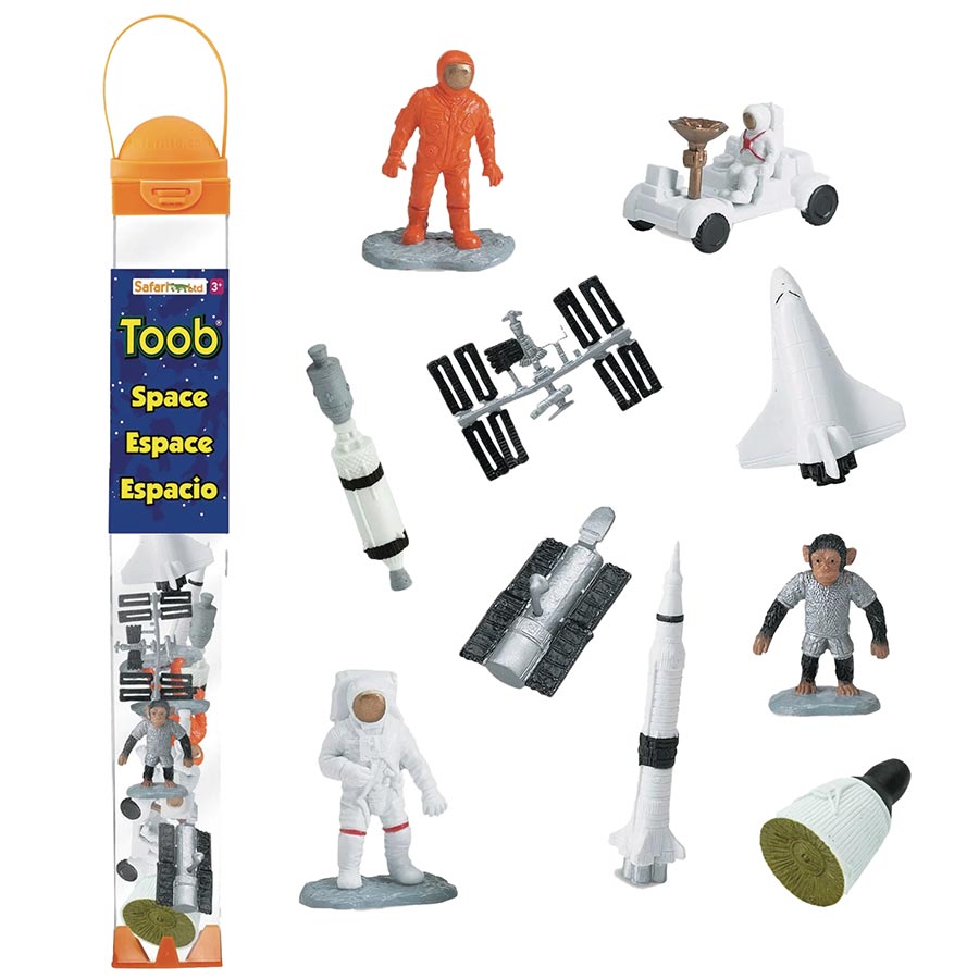 SPACE 10PC FIGURINE TOOB (C: 1-1-2)