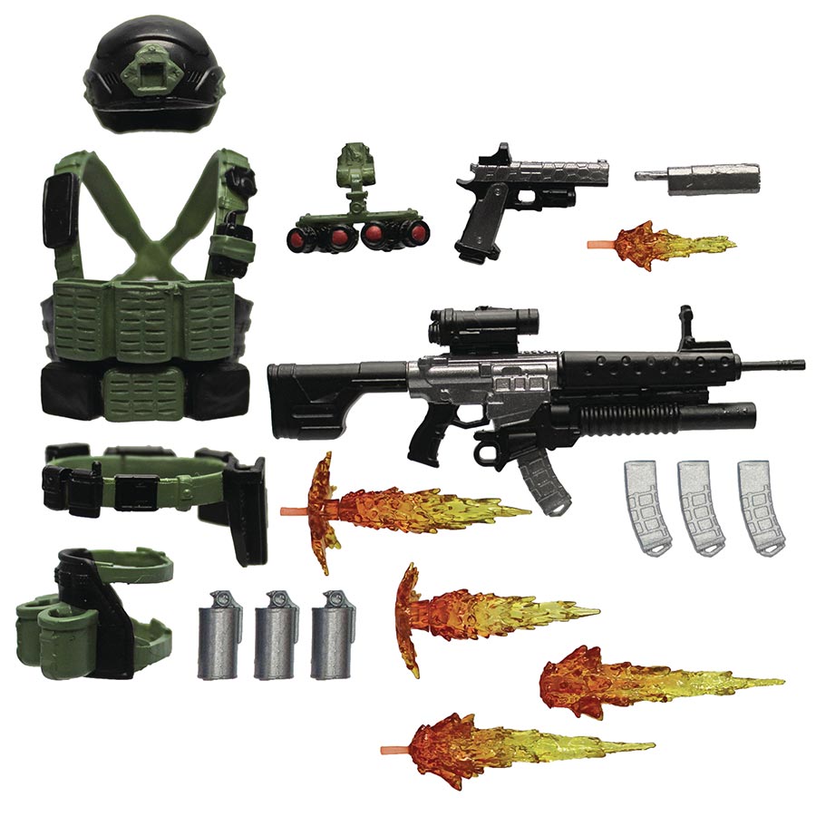 ACTION FORCE SERIES 5 RECON GEAR PACK (C: 0-1-2)