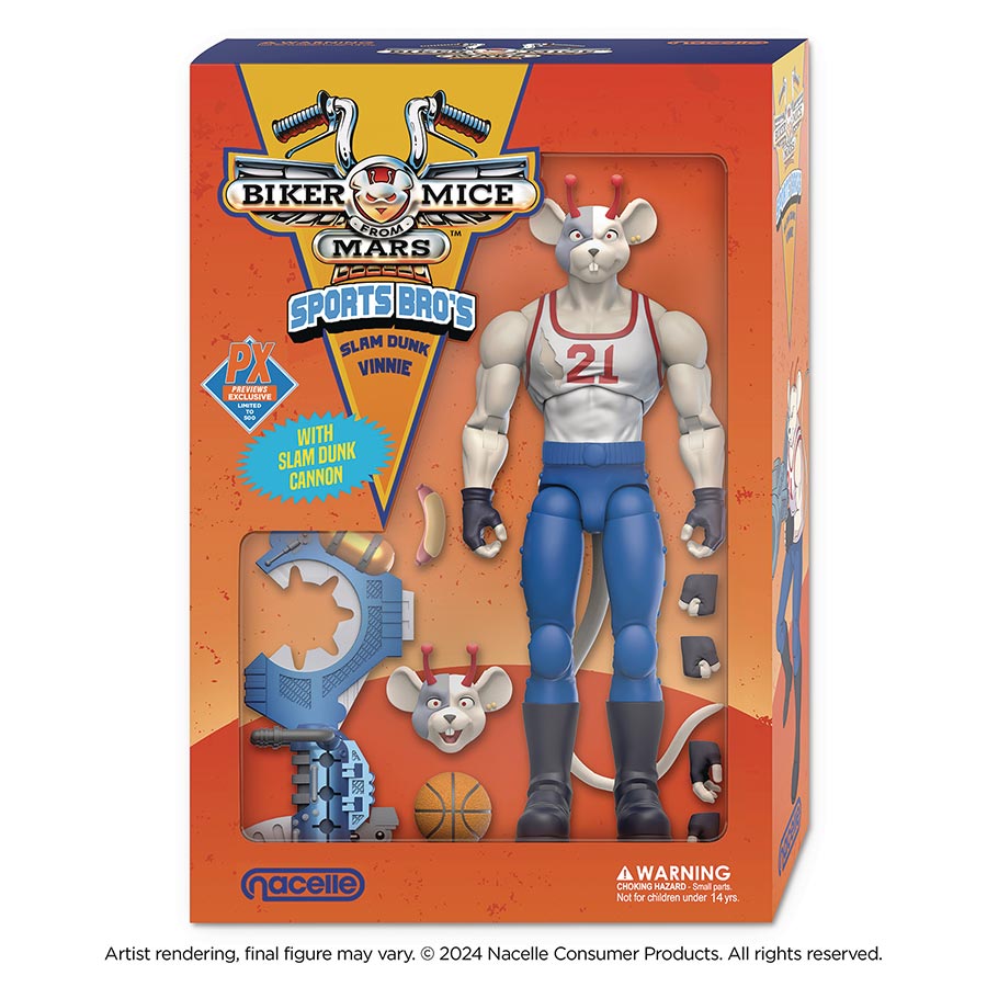 BIKER MICE FROM MARS SPORTS BROS VINNIE PX AF (C: 1-1-