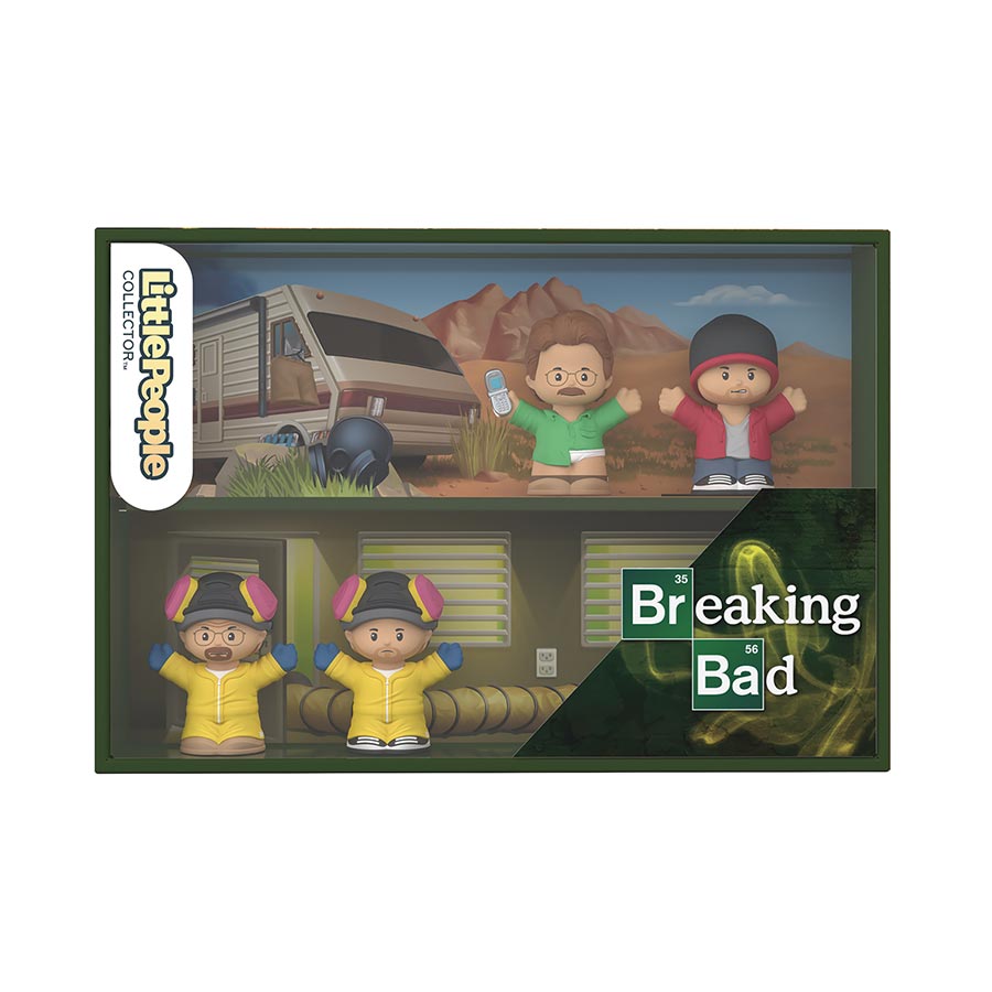 BREAKING BAD LITTLE PEOPLE COLLECTOR 4 PACK AF (C: 1-1