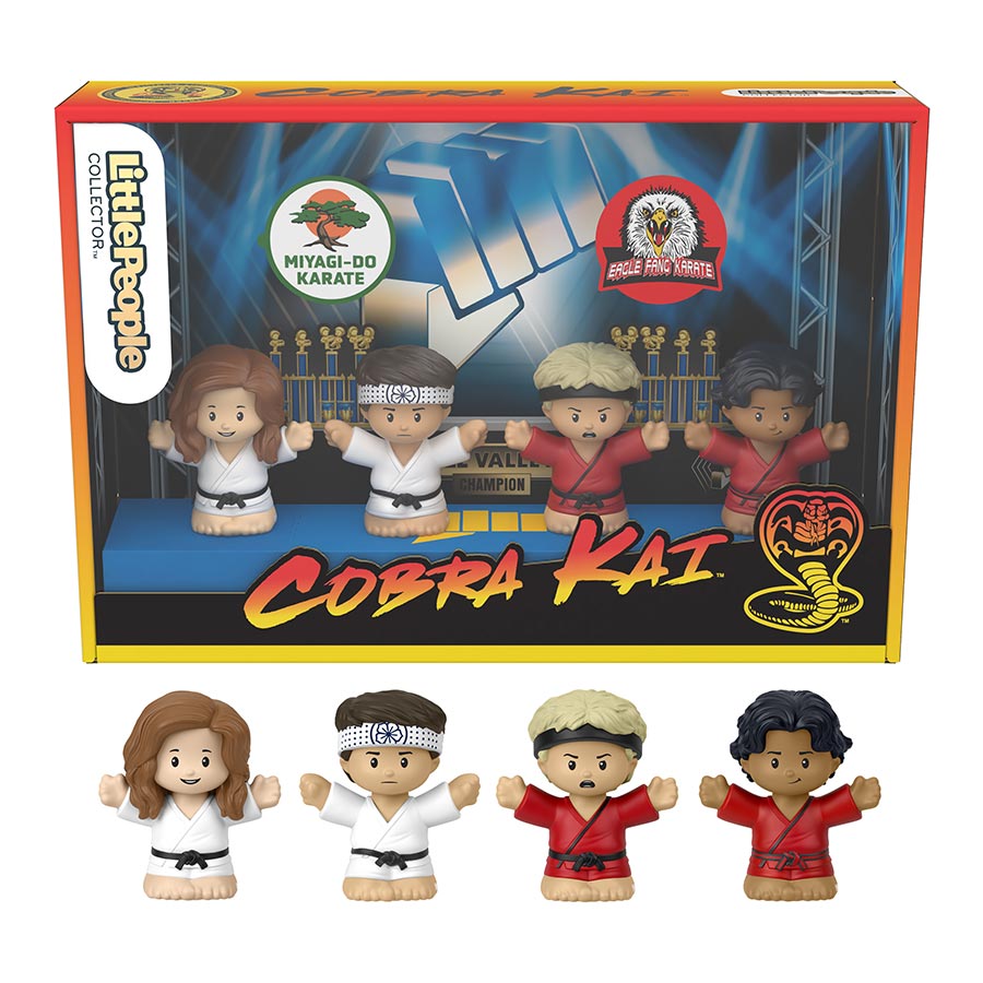 COBRA KAI LITTLE PEOPLE COLLECTOR 4 PACK AF SET (C: 1-