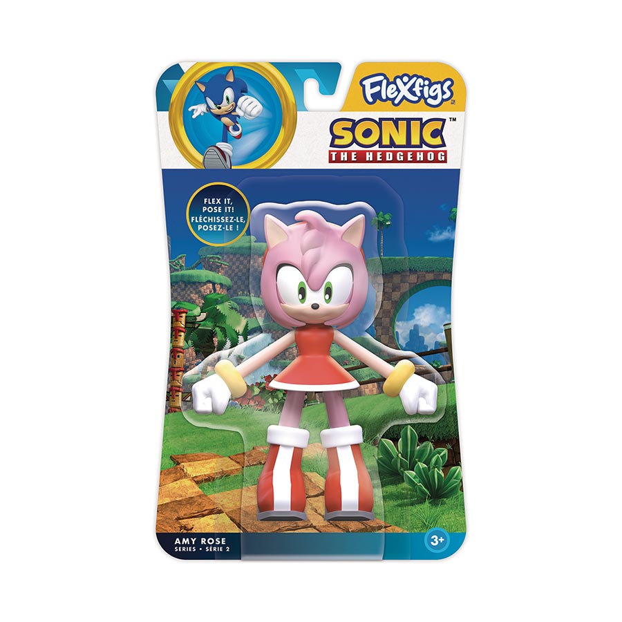 FLEXFIGS SONIC THE HEDGEHOG AMY ROSE SERIES 2 (C: 1-1-