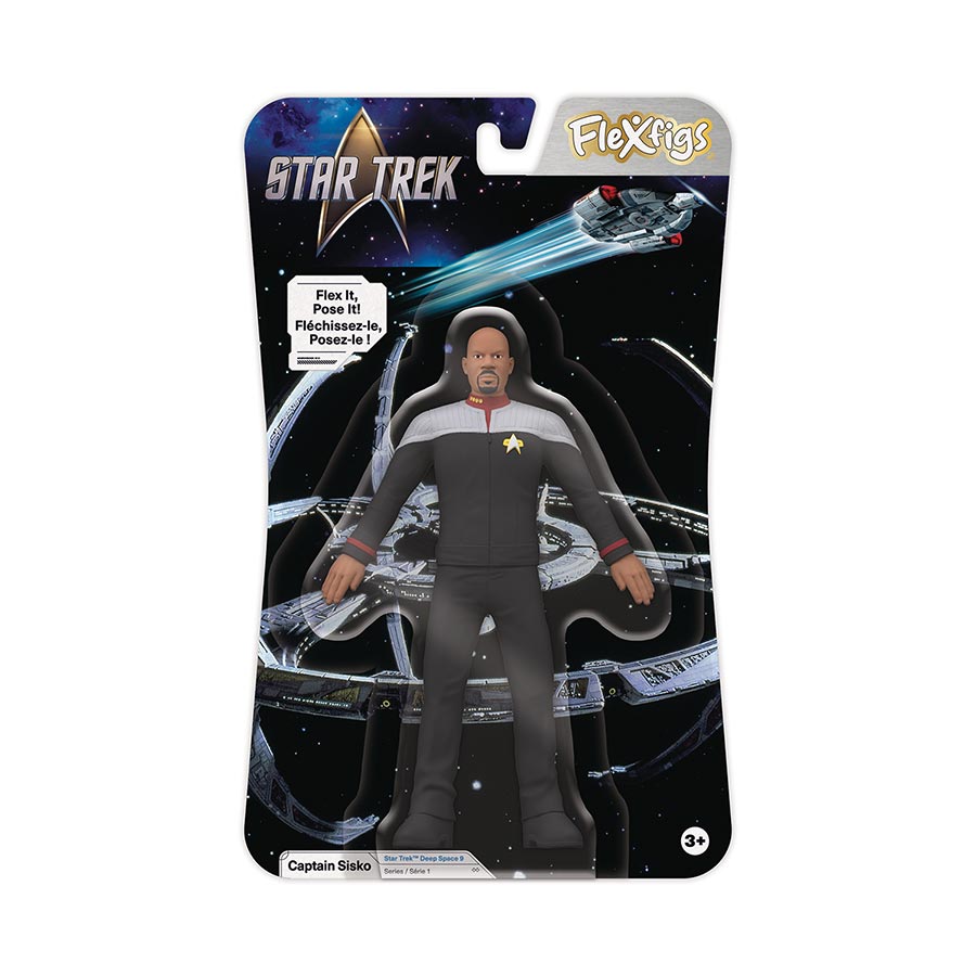 FLEXFIGS STAR TREK CAPTAIN BENJAMIN SISKO (C: 1-1-2)