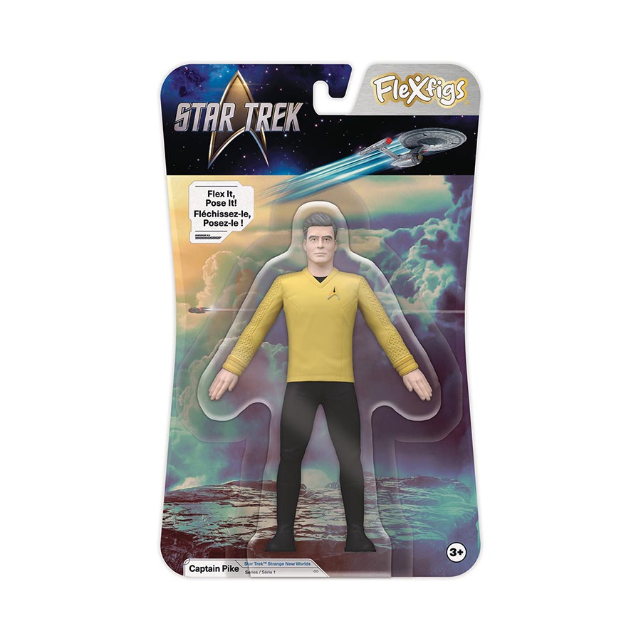 FLEXFIGS STAR TREK CAPTAIN CHRISTOPHER PIKE (C: 1-1-2)