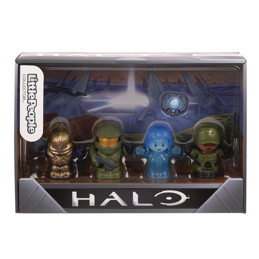 HALO LITTLE PEOPLE COLLECTOR 4 PACK AF (C: 1-1-2)