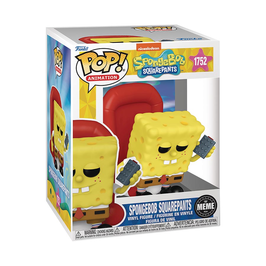 POP PREMIUM MEME S1 SPONGEBOB VIN FIG (C: 1-1-2)