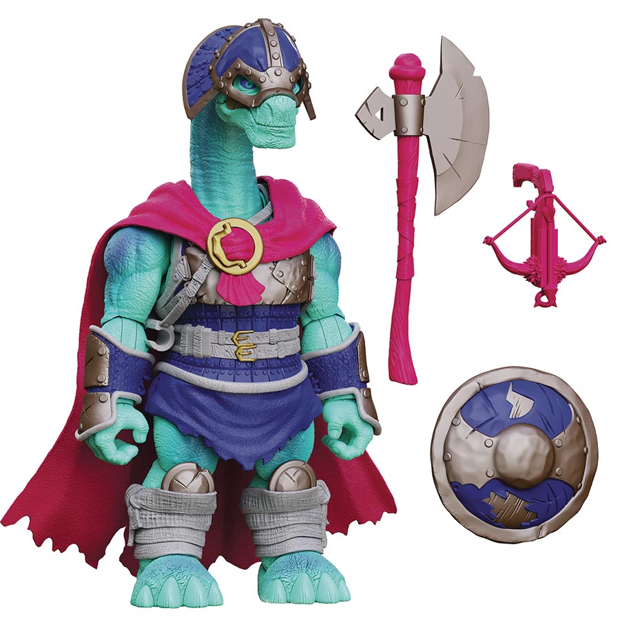 Saurozoic Warriors Wave 3 Action Figure - Kolig Shipbreaker Brontosaurus