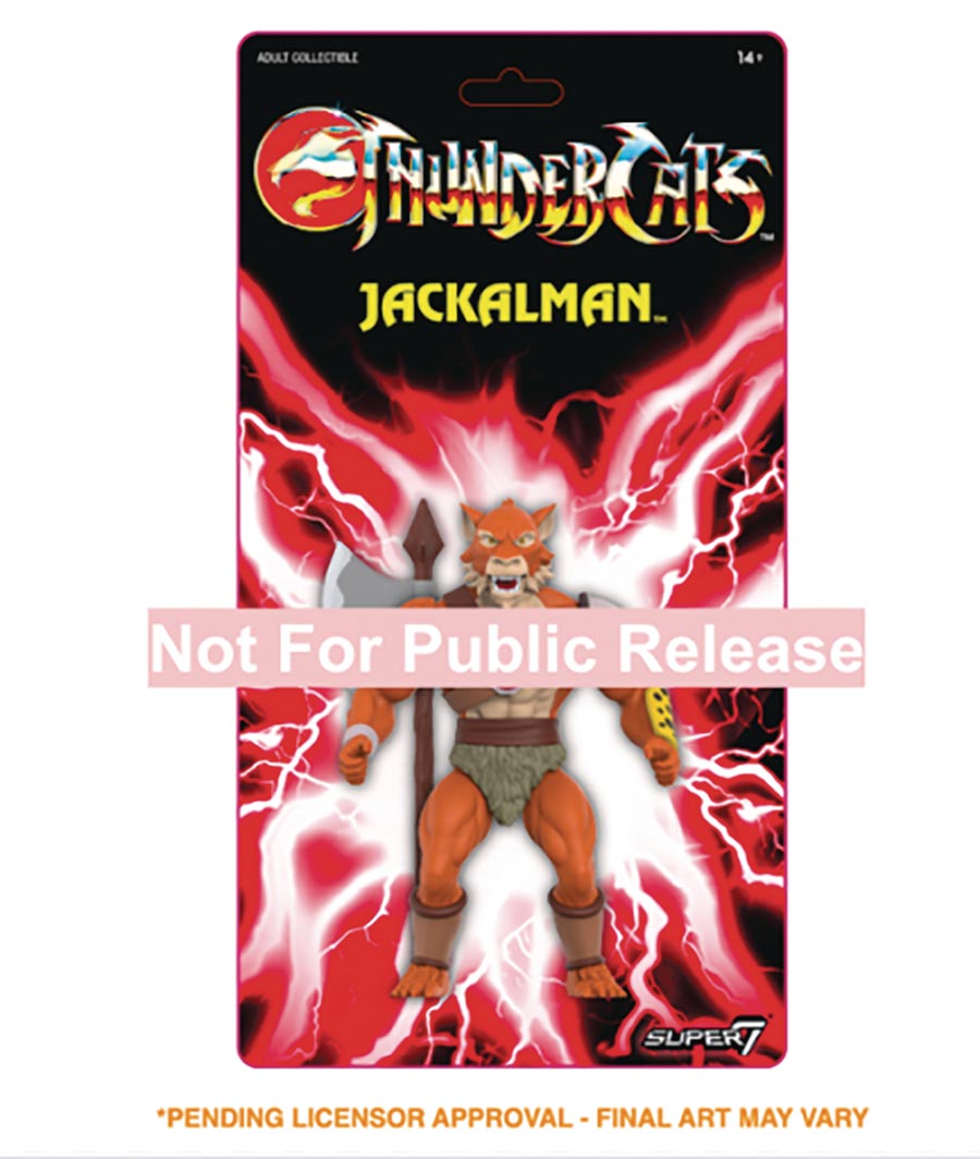 THUNDERCATS VINTAGE FIGURES WV1 JACKALMAN AF (C: 1-1-2