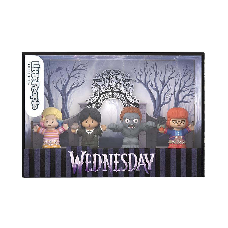 WEDNESDAY LITTLE PEOPLE COLLECTOR 4 PACK AF (C: 1-1-2)