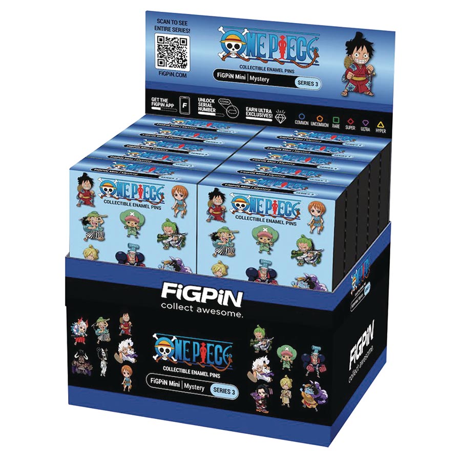 FigPin One Piece Mystery Mini Pin Blind Mystery Box