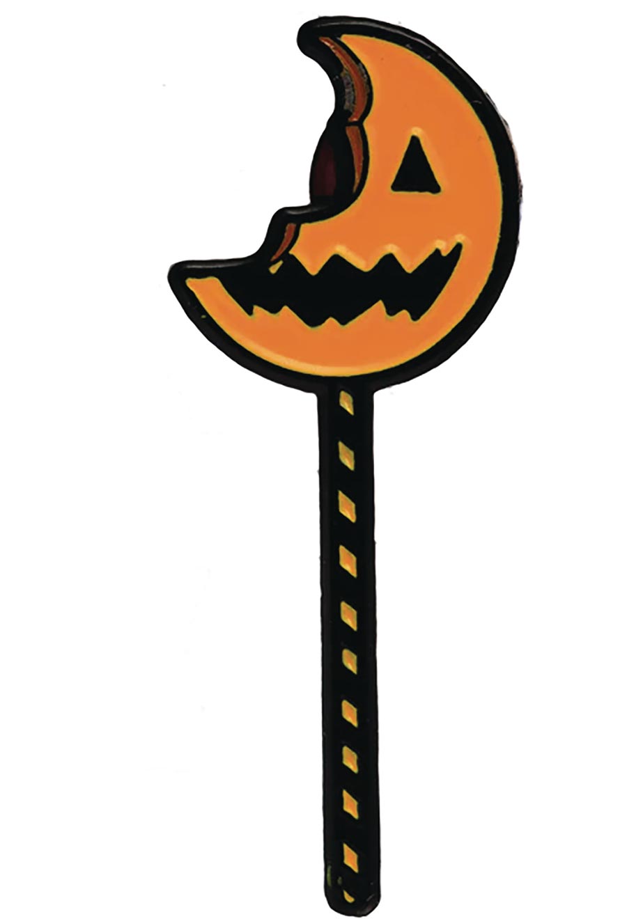 TRICK R TREAT BITTEN LOLLIPOP PIN ENAMEL PIN (C: 1-1-2