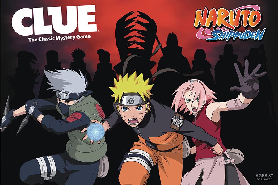 Clue Naruto Board Game