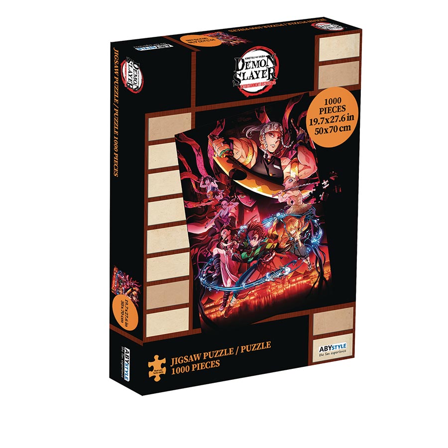 Demon Slayer Kimetsu No Yaiba Entertainment District 1000-Piece Puzzle